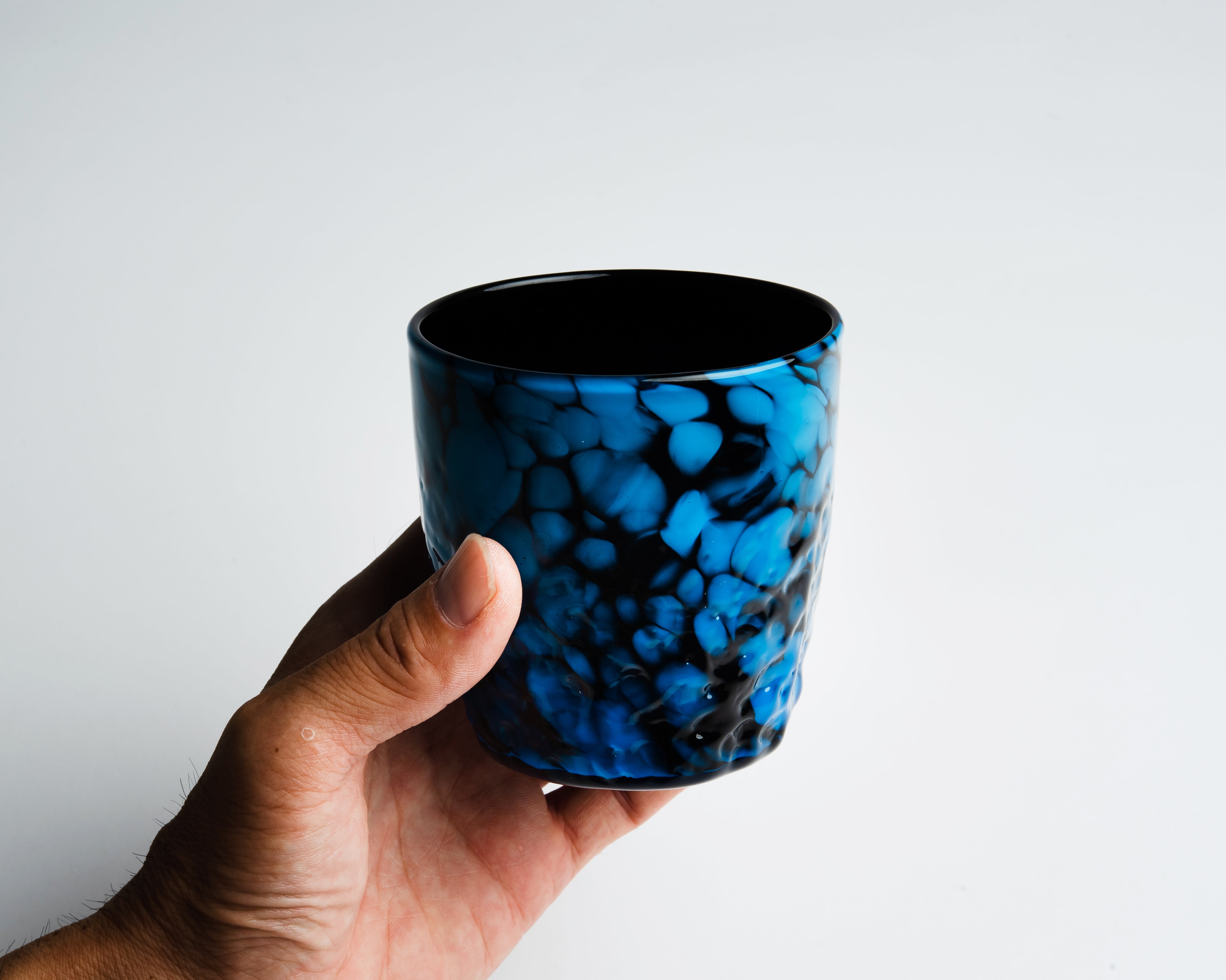 海かがんロックグラス2個セット 水×オレンジ