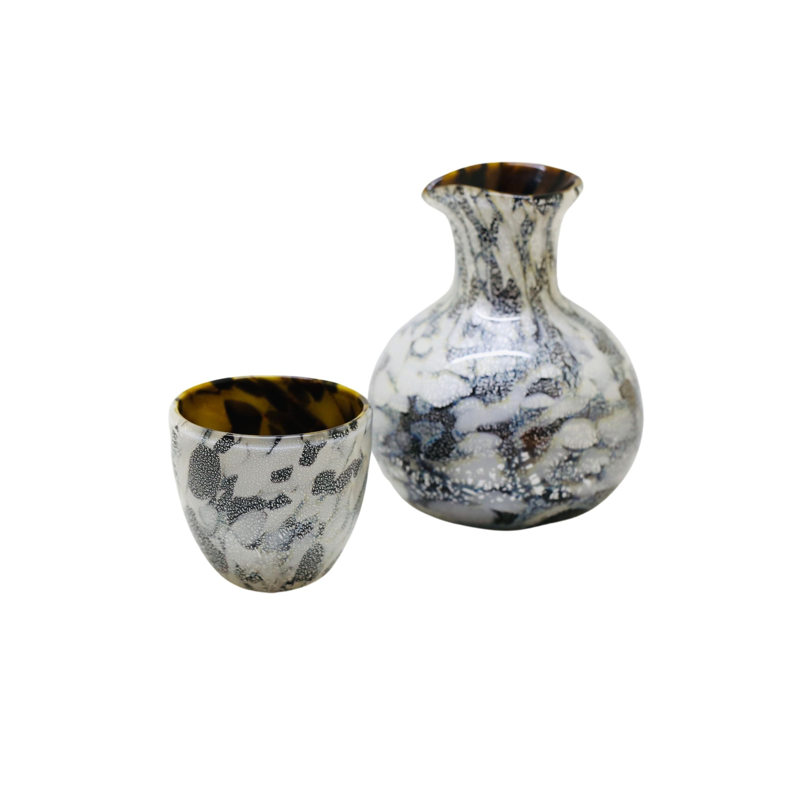 石畳ぐいのみ 茶