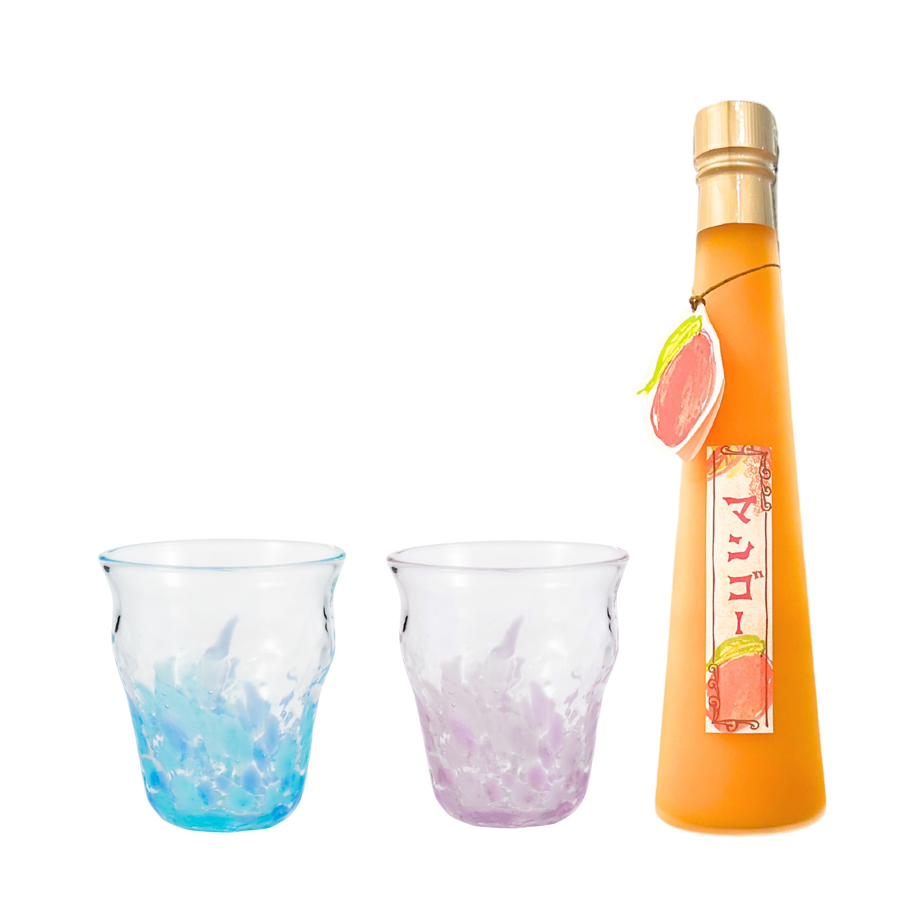 古宇利グラス&マンゴージュースセット