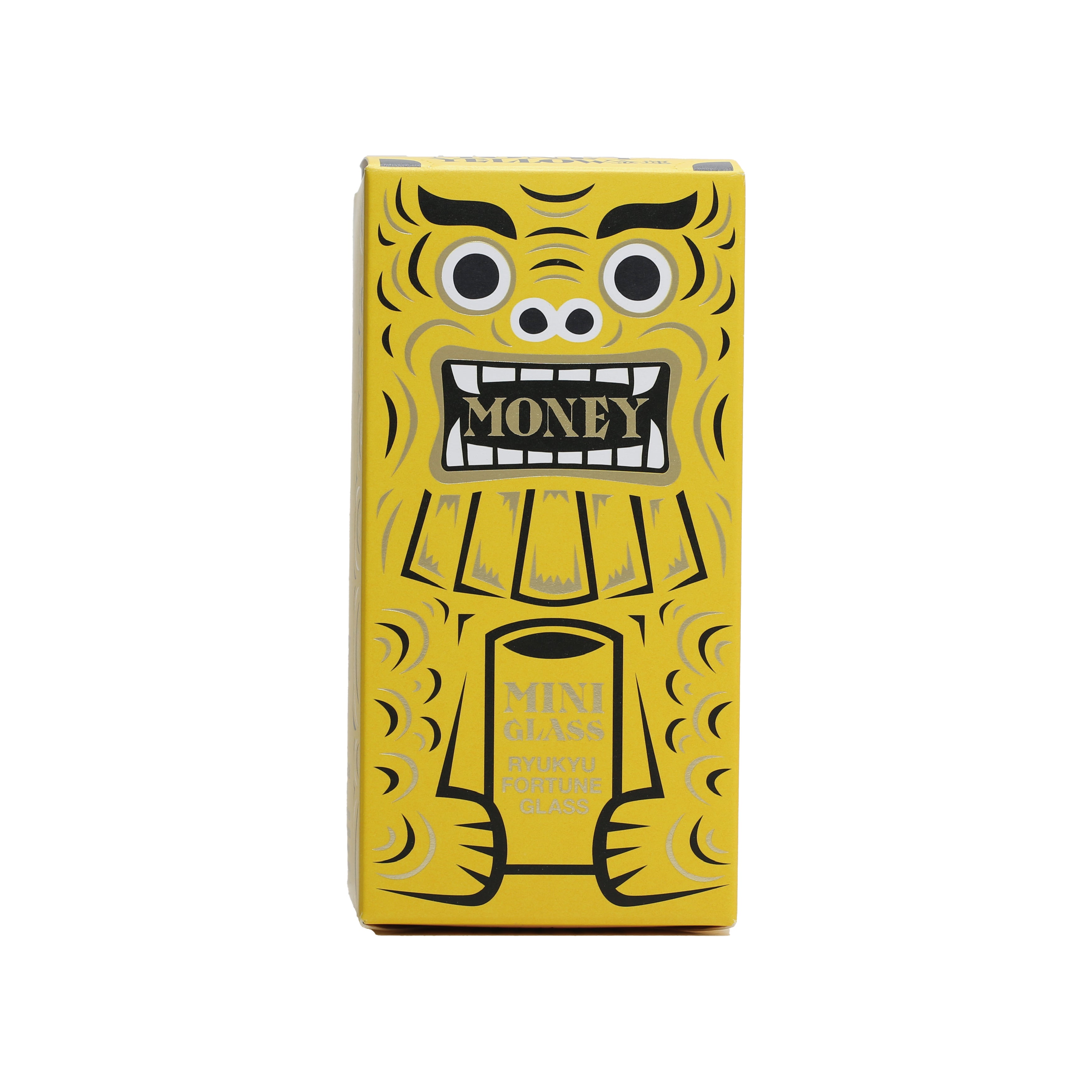 RYUKYU FORTUNE GLASS YELLOW