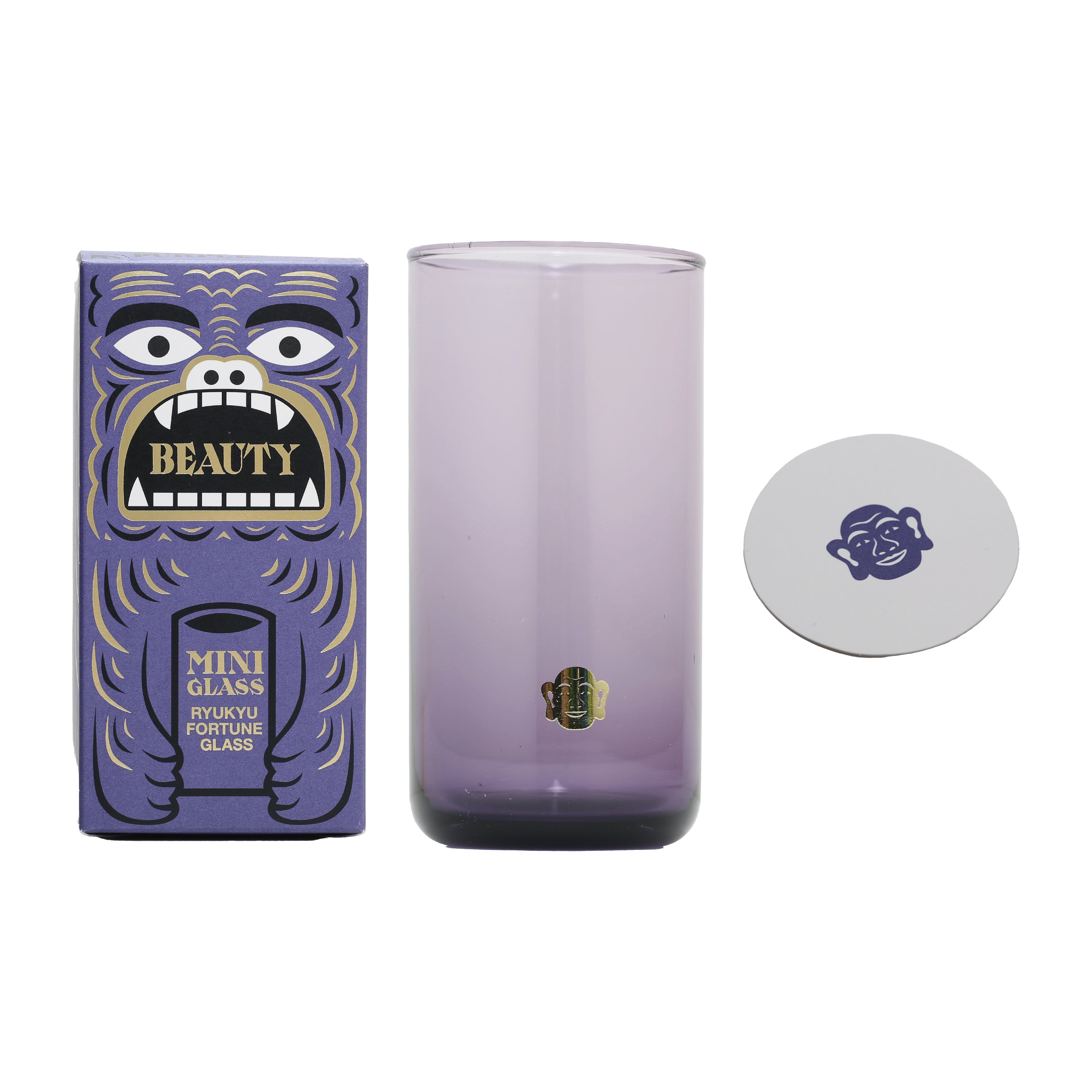 RYUKYU FORTUNE GLASS PURPLE