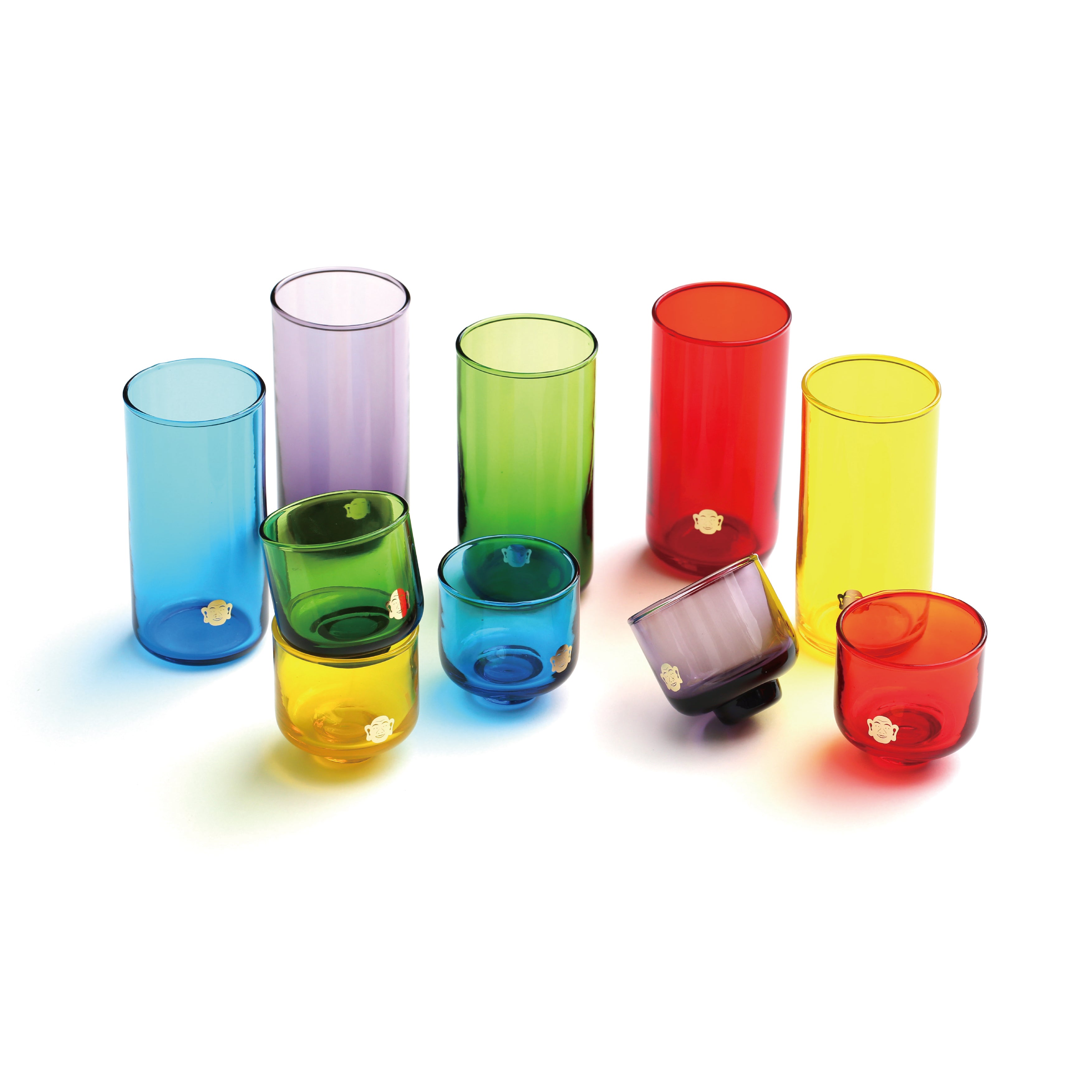 RYUKYU FORTUNE GLASS PURPLE